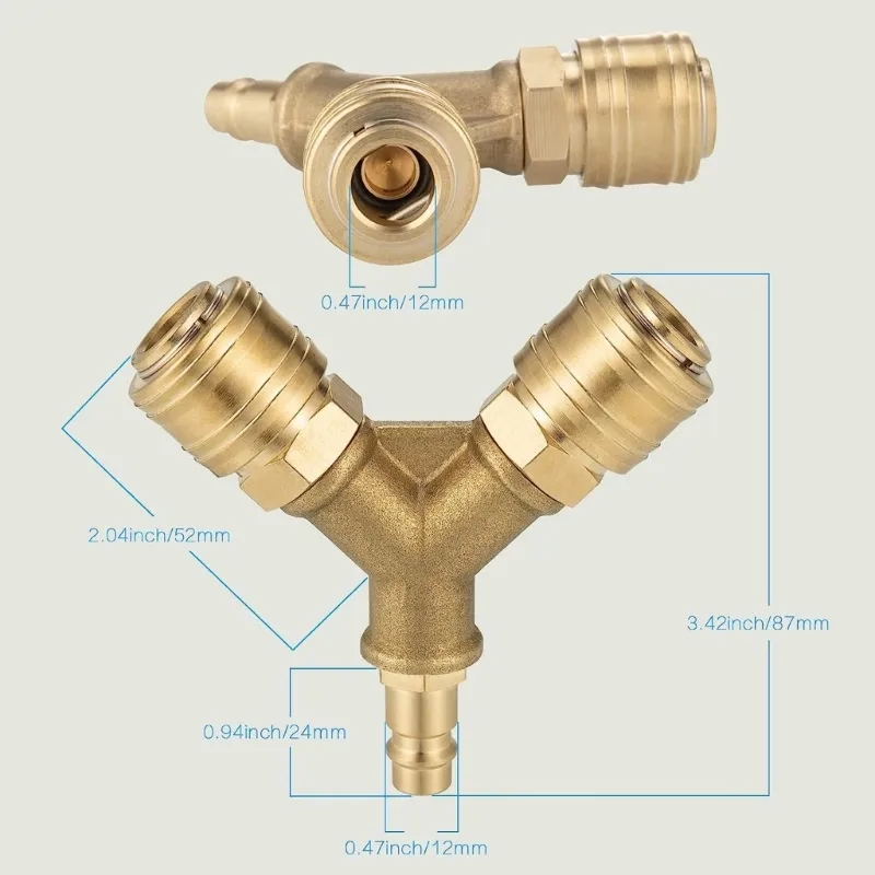 Upgraded Compressed Air Distri - Compression Fitting Brass 리뷰 및 가격