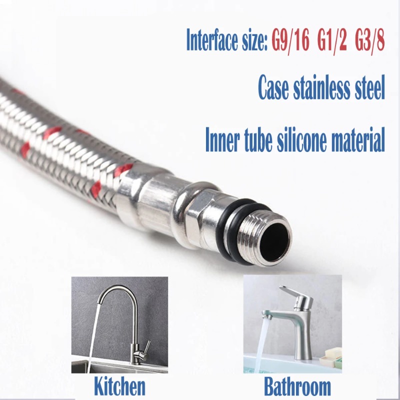 2PCS 60cm Flexible Plumbing Pi - Flexible Hose Braided 리뷰 및 가격