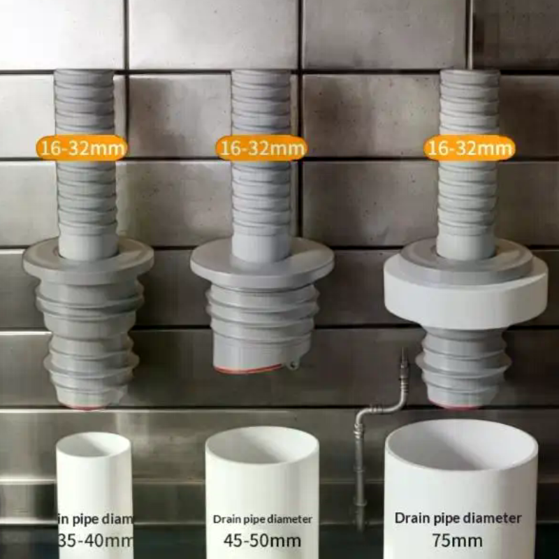 Bathroom Sewer Seal Ring Anti- - Drain Pipe Clip 리뷰 및 가격
