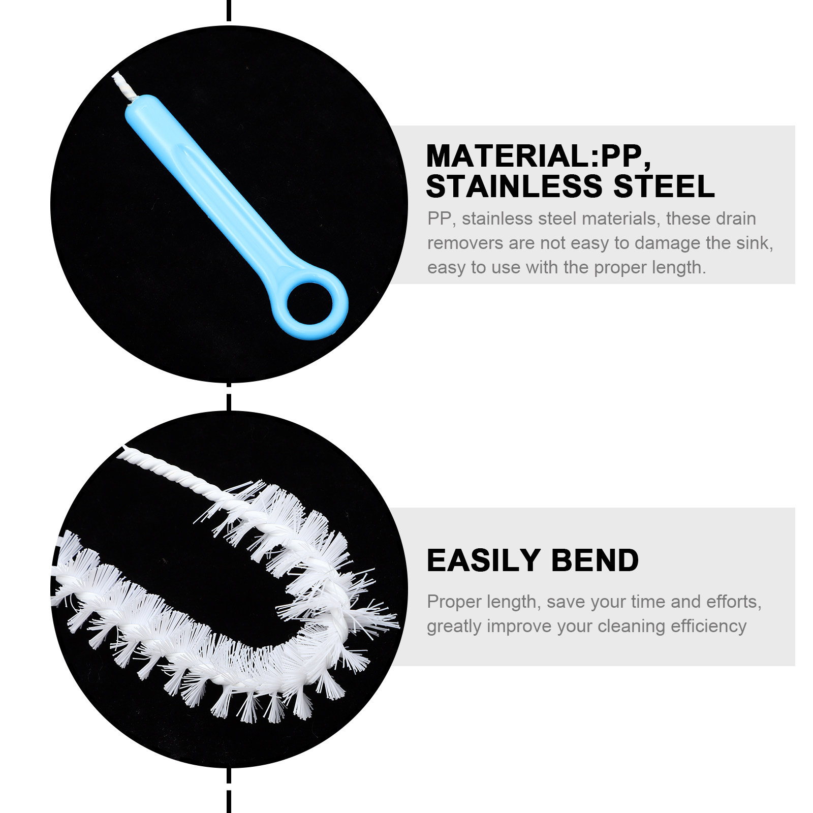 Flexible Drain Cleaning Brush  - Drain Snake Flexible 리뷰 및 가격