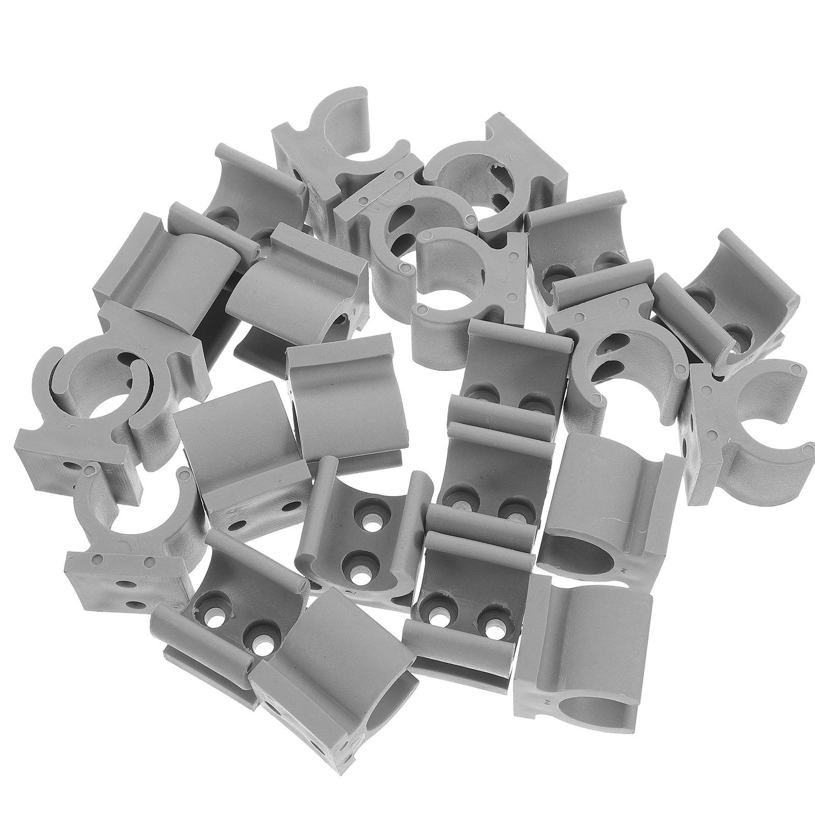 24Pcs Wheelchair Commode Chair - Plastic Pipe Clip 리뷰 및 가격