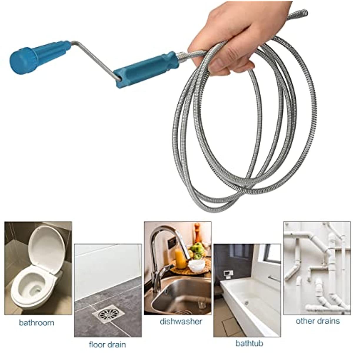 Telescopic Handle Flexible Ste - Drain Snake Flexible 리뷰 및 가격