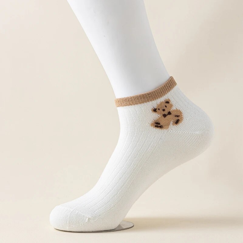 5 Pairs of Cute Teddy Bear WOM - Pipe Bending Spring 리뷰 및 가격