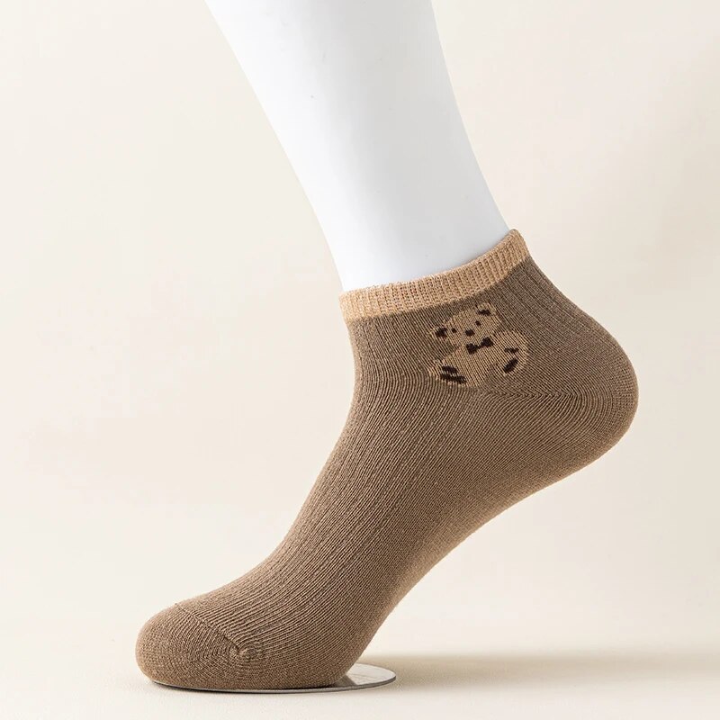 5 Pairs of Cute Teddy Bear WOM - Pipe Bending Spring 리뷰 및 가격