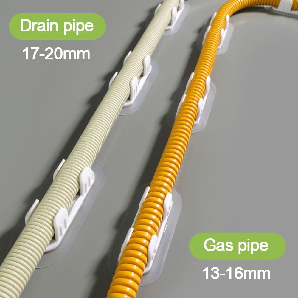 5pcs Plastic Pipe Clamp Hooks  - Drain Pipe Clip 리뷰 및 가격