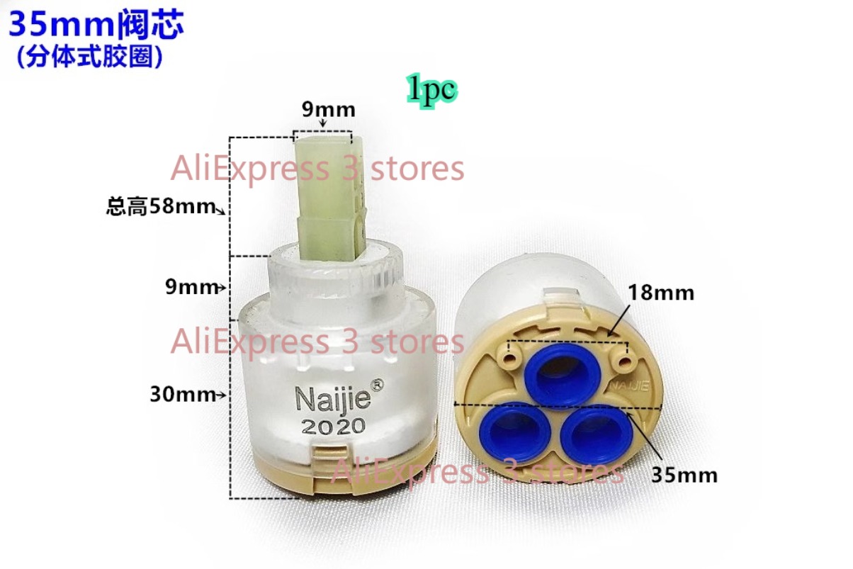 1pcs 28mm/35mm/40mm Water Mixe - Shower Valve Cartridge 리뷰 및 가격