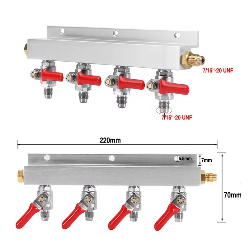 IMAICTUU 4 Way Gas Manifold Co - Push Fit Connector 리뷰 및 가격