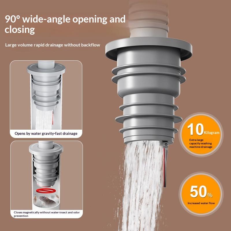 &Bathroom Sewer Seal Ring Anti - Drain Pipe Clip 리뷰 및 가격