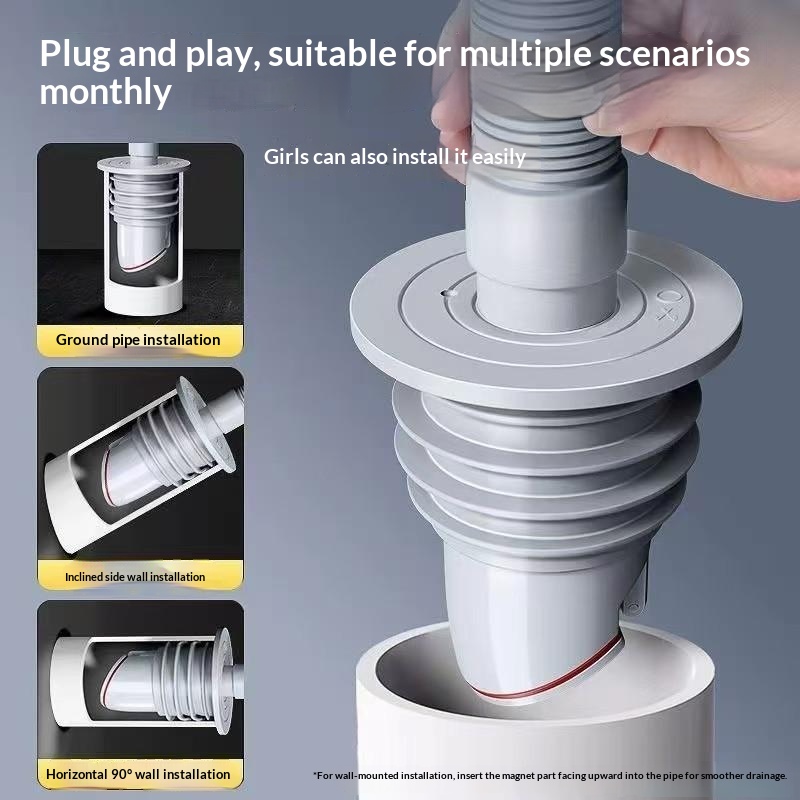 &Bathroom Sewer Seal Ring Anti - Drain Pipe Clip 리뷰 및 가격