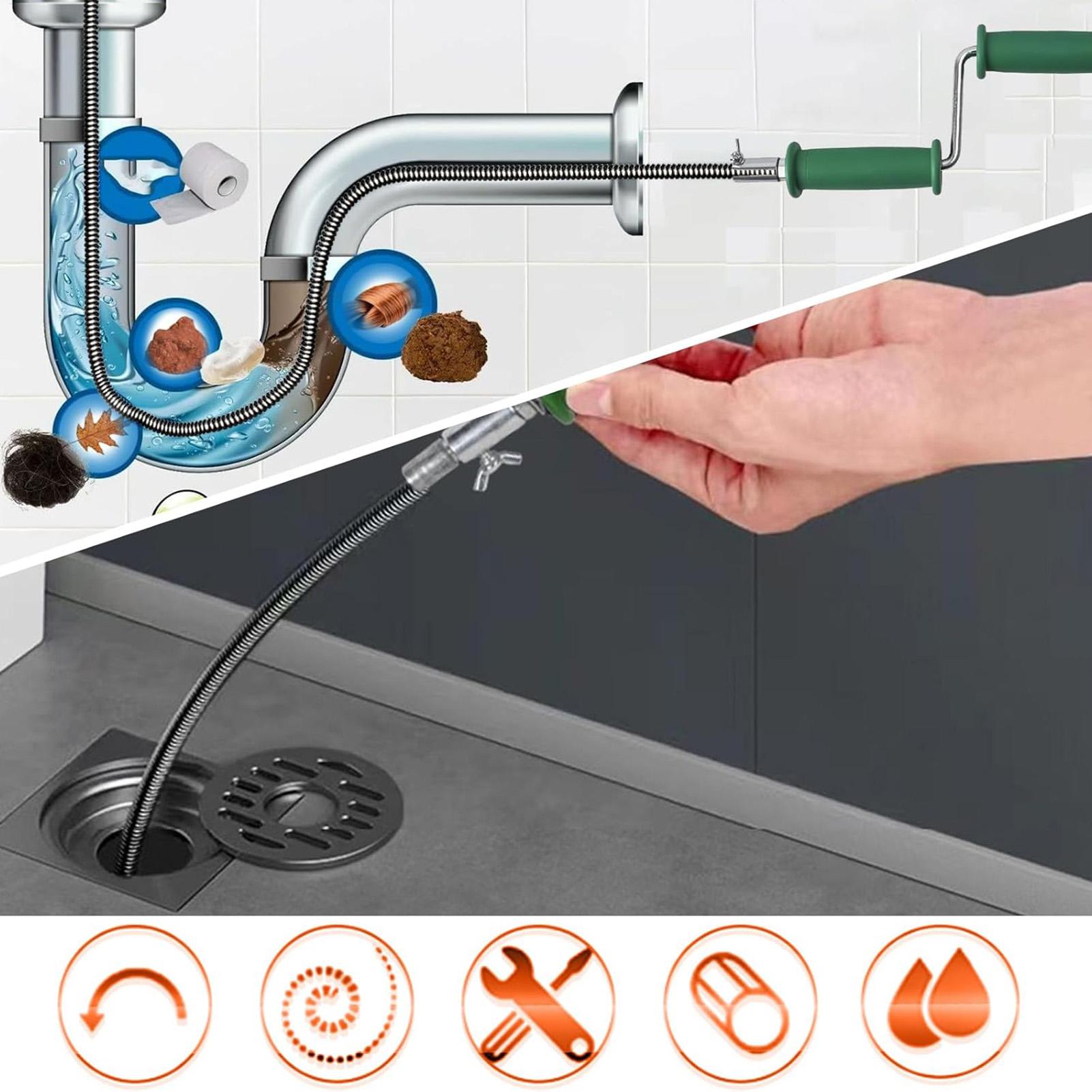 Drain Snake 4M Flexible Pipe U - Drain Snake Flexible 리뷰 및 가격