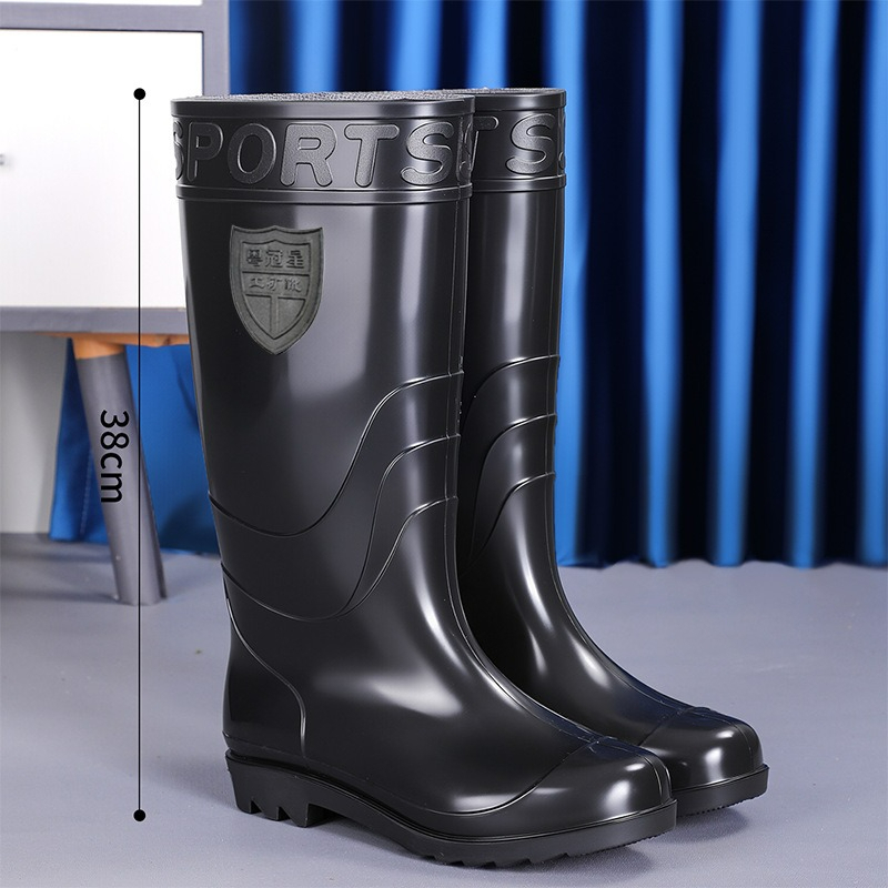 Men's Rain Boots Work High-Tub - Pipe Bending Spring 리뷰 및 가격