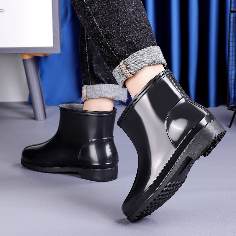 Men's Rain Boots Work High-Tub - Pipe Bending Spring 리뷰 및 가격