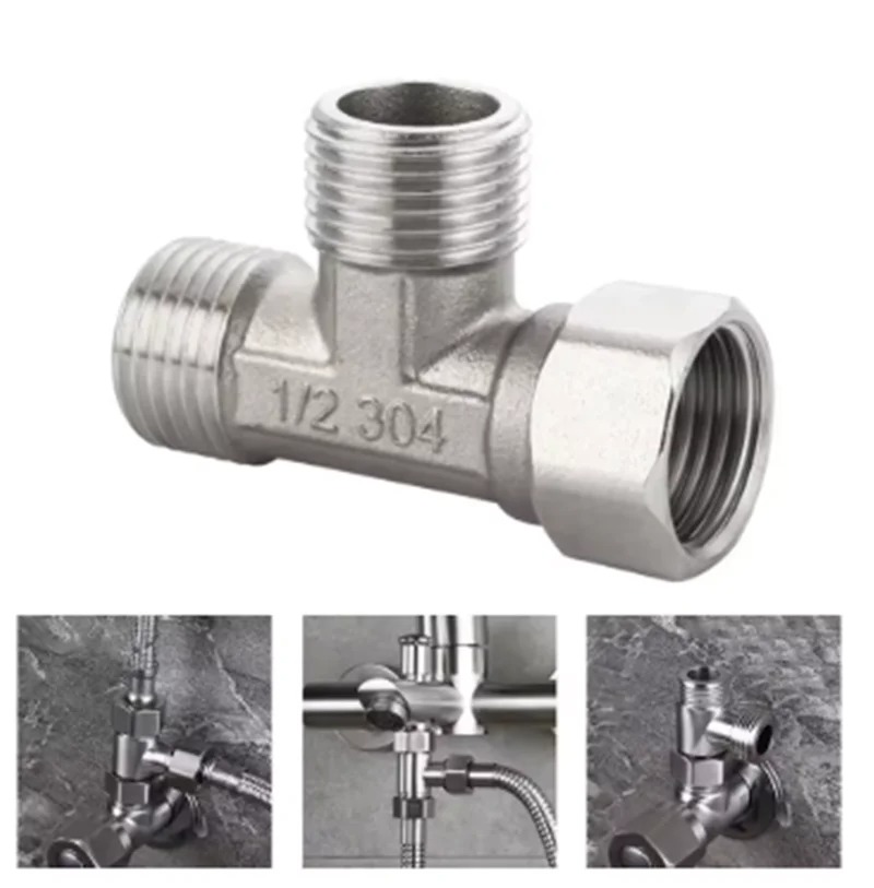 Stainless Steel T Adapter G1/  - Shower Valve Cartridge 리뷰 및 가격
