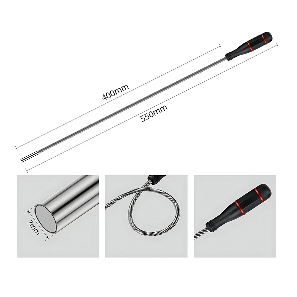 Flexible Magnetic Pickup Tool  - Drain Snake Flexible 리뷰 및 가격