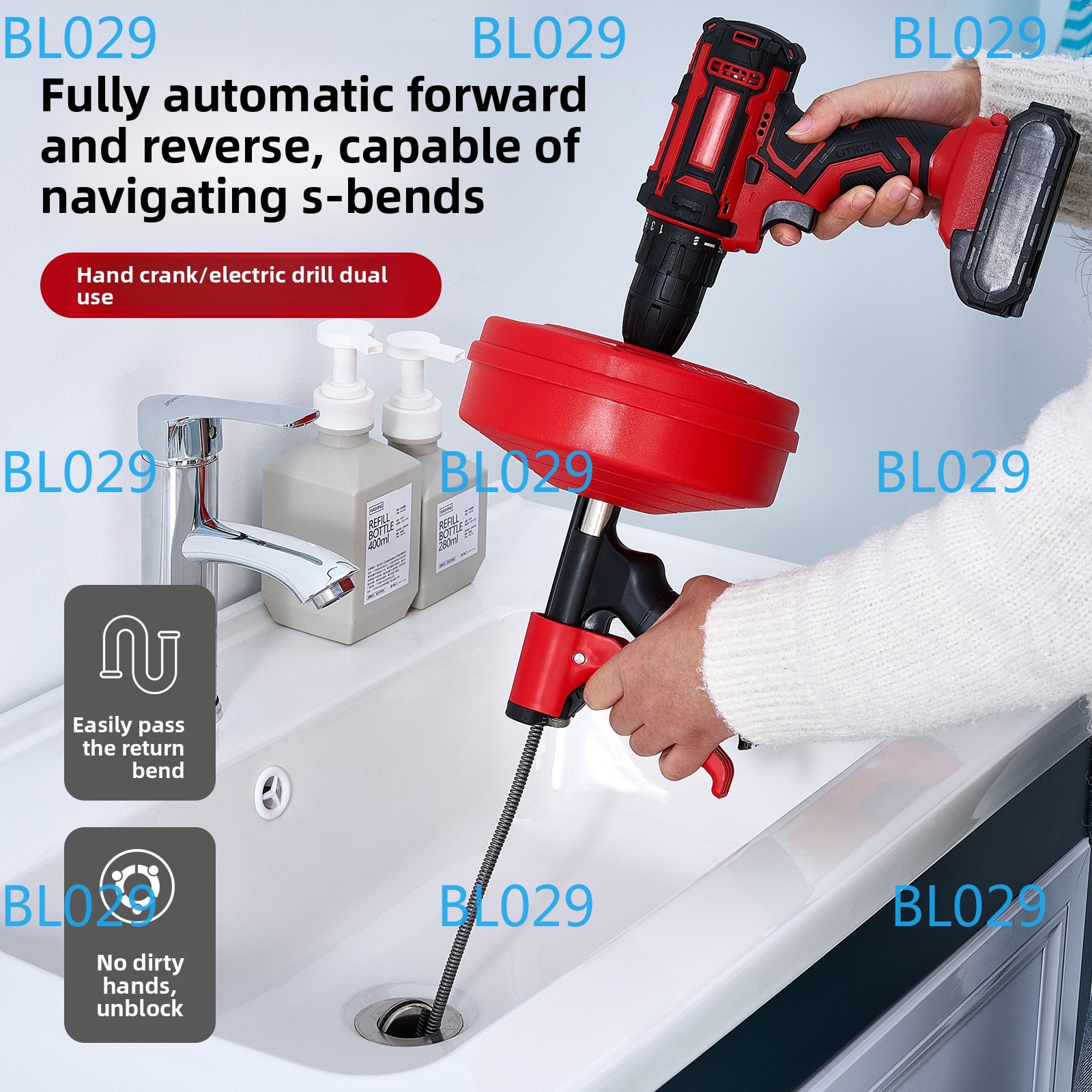 Professional Drain Snake Auger - Drain Snake Flexible 리뷰 및 가격