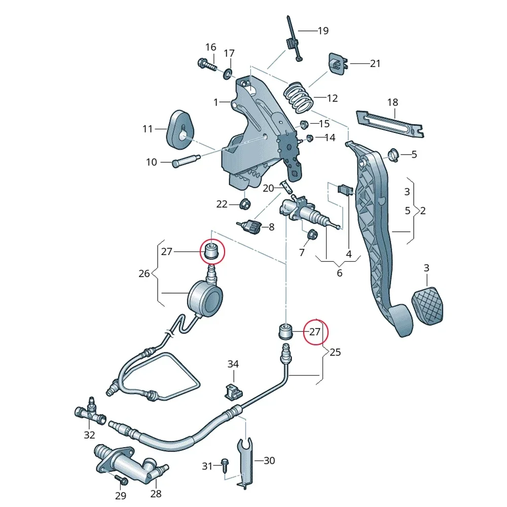 For Fiat Ulysse Peugeot 806 19 - Plastic Pipe Clip 리뷰 및 가격