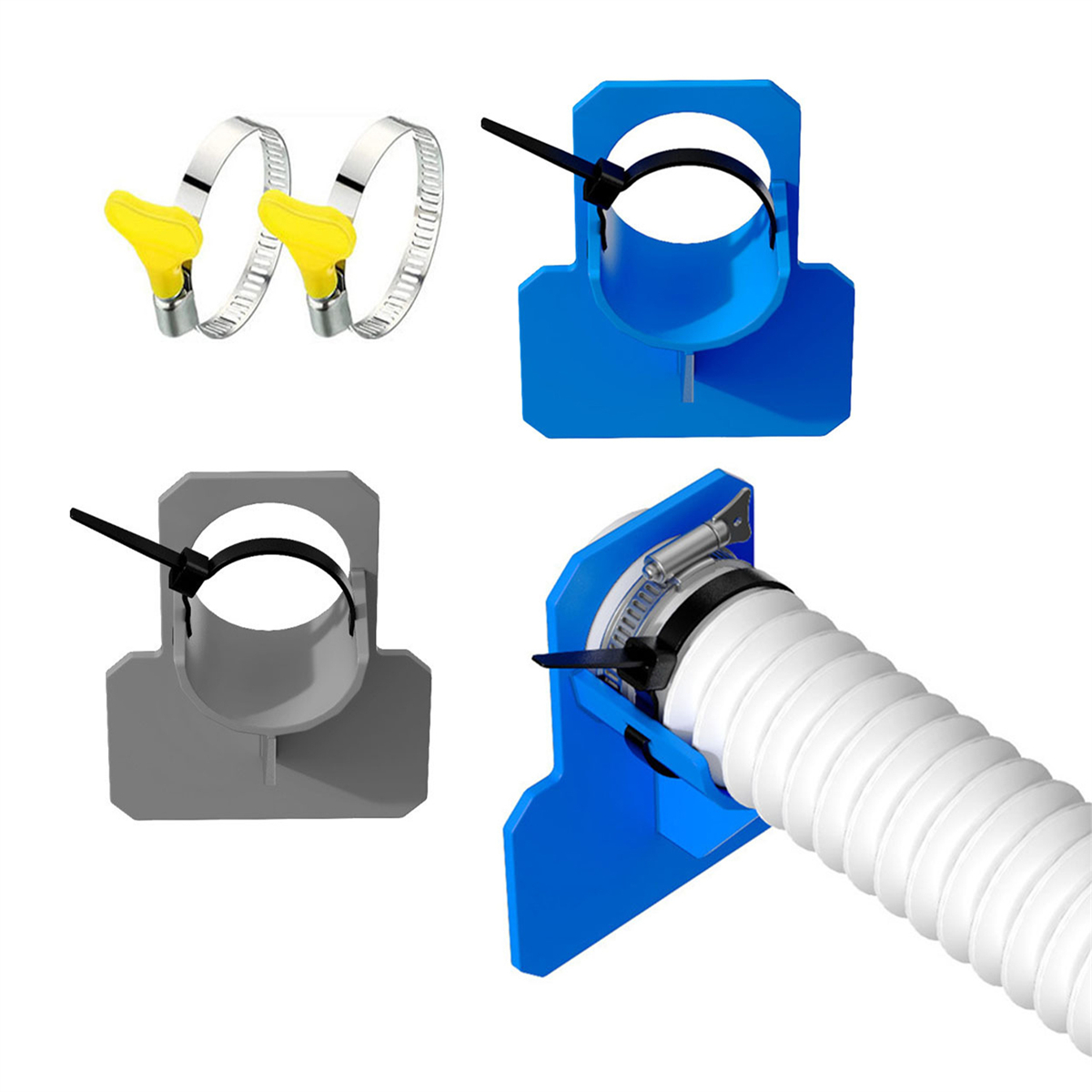 1 Set Swimming Pool Pipe Fixin - Plastic Pipe Clip 리뷰 및 가격