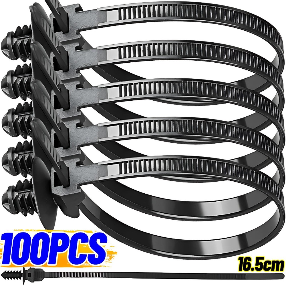 100/10pcs Nylon Self Locking Z - Plastic Pipe Clip 리뷰 및 가격