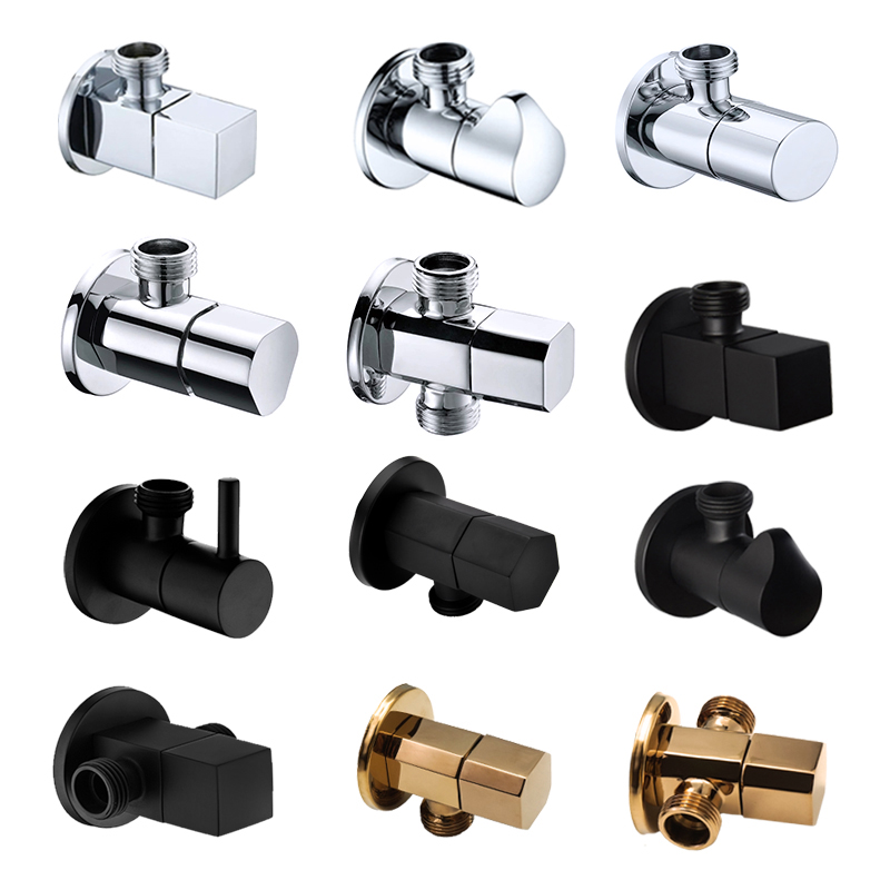 Brass Angle Valve Chrome Black - Toilet Fill Valve 리뷰 및 가격